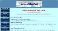 Desktop Screenshot of hunsdon.org.uk