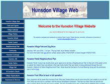 Tablet Screenshot of hunsdon.org.uk